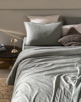 Luxurious 100% Cotton King Size Duvet Cover Set - Soft Printed Design