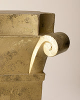 Resin Marais Stand - Elegant Gold Finish