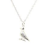 Exquisite 925 Sterling Silver Duck Charm Necklace