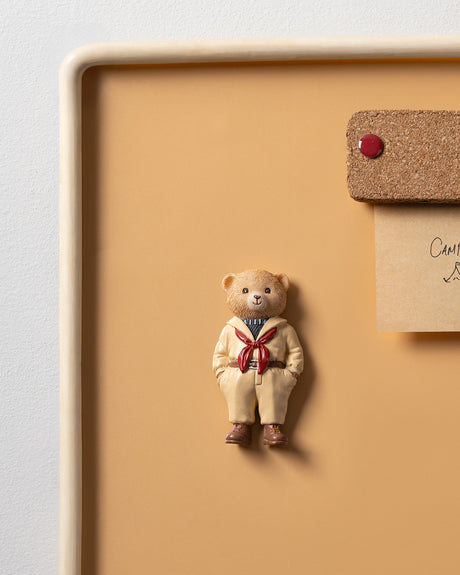 Cute Cream Cookie Bear Refrigerator Magnet