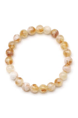 Genuine Citrine Natural Stone Bracelet - Aura Cleansing & Vitality