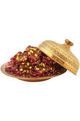 Luxury Vegan Rose Petal Pistachio Turkish Delight