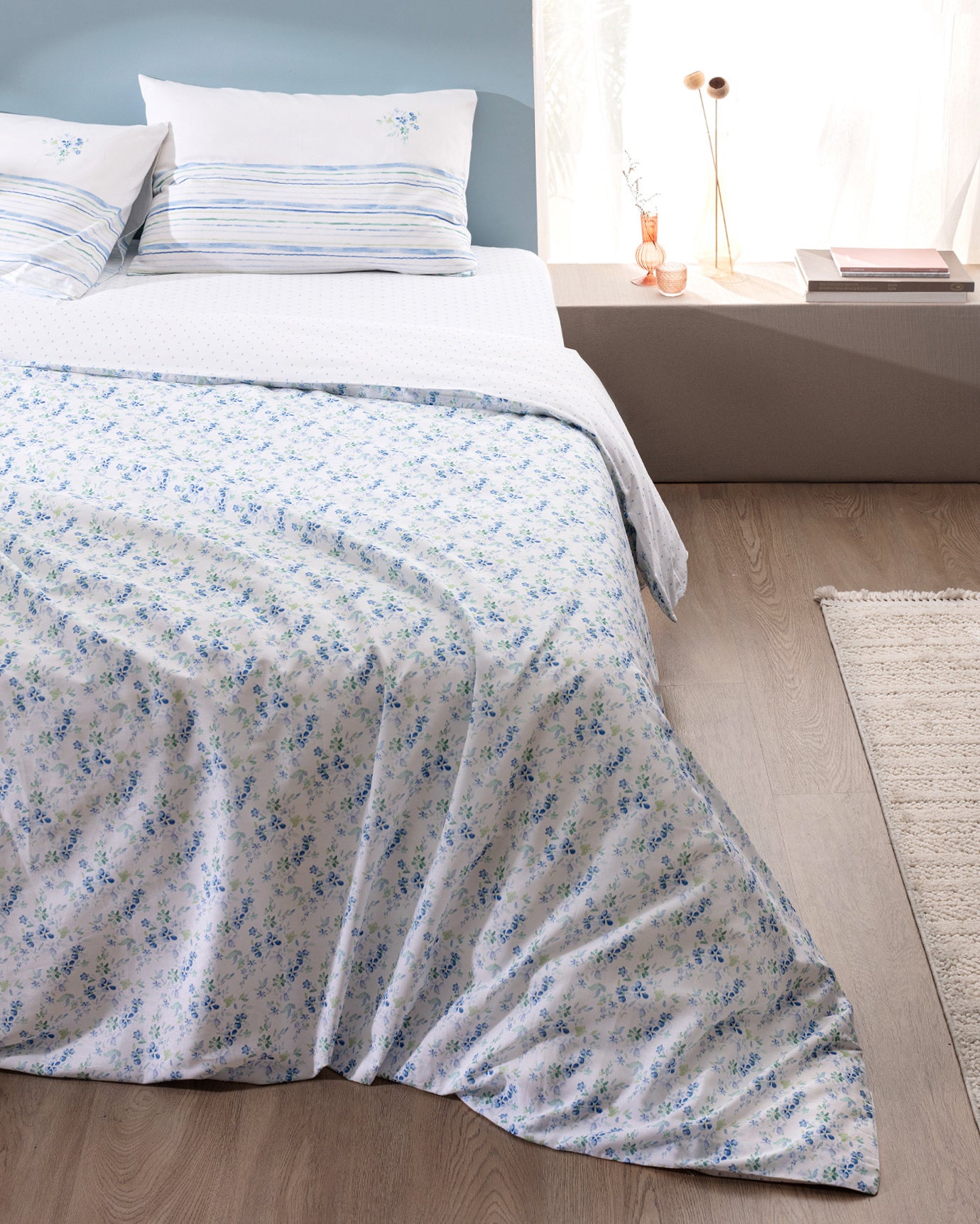 Full/Double Size 100% Cotton Ranforce Squirrel Print Bedding Set