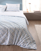 Queen Size Squirrel Printed 100% Cotton Ranforce Duvet Cover Set