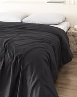 King Size 100% Cotton Sateen Bedding Set - Soft & Luxurious
