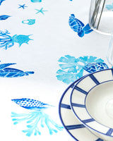 Polycotton Tablecloth - Stain-Resistant & Water-Repellent
