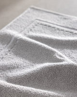 Tappetino da Bagno in Cotone - Morbido Asciugamano da Pavimento Assorbente - Grigio 50x80 cm