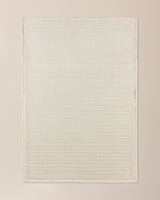 Petite Bone White Area Rug - Small Accent Mat for Cozy Spaces