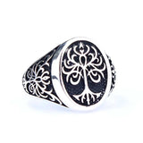 925 Sterling Silver Men's Ring - Symbolic Tree of Life Design