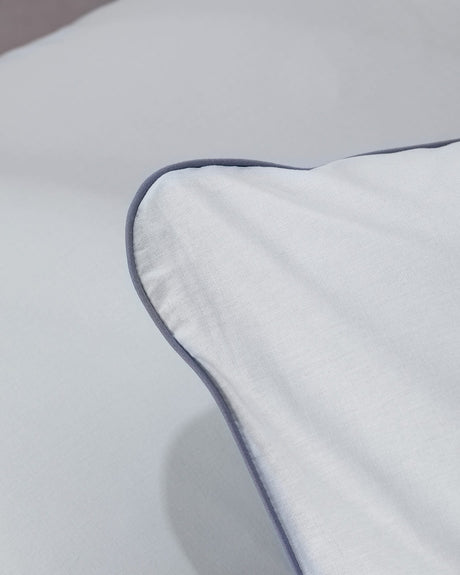 Tilda Piped Pillowcase Set - Soft Decorative Bedding
