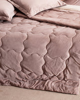 King Size Bedding Set, Powder Pink Complete Collection