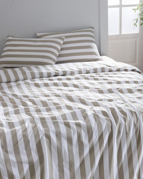 Avignon Floral Print 100% Cotton Ranforce Twin Duvet Cover Set