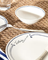 New Bone Porcelain 2-Person Dinnerware Set - Refined Table Setting