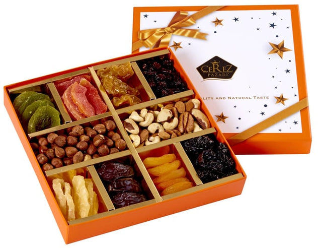 Gourmet Assorted Nuts and Dried Fruits Collection