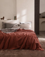 Luxurious Jacquard Cotton Blend Single Blanket - Soft & Stylish Comfort