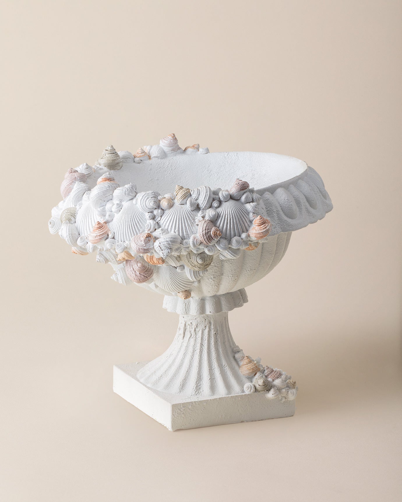 Resin Decorative Vase - Modern Sculptural Home Accent