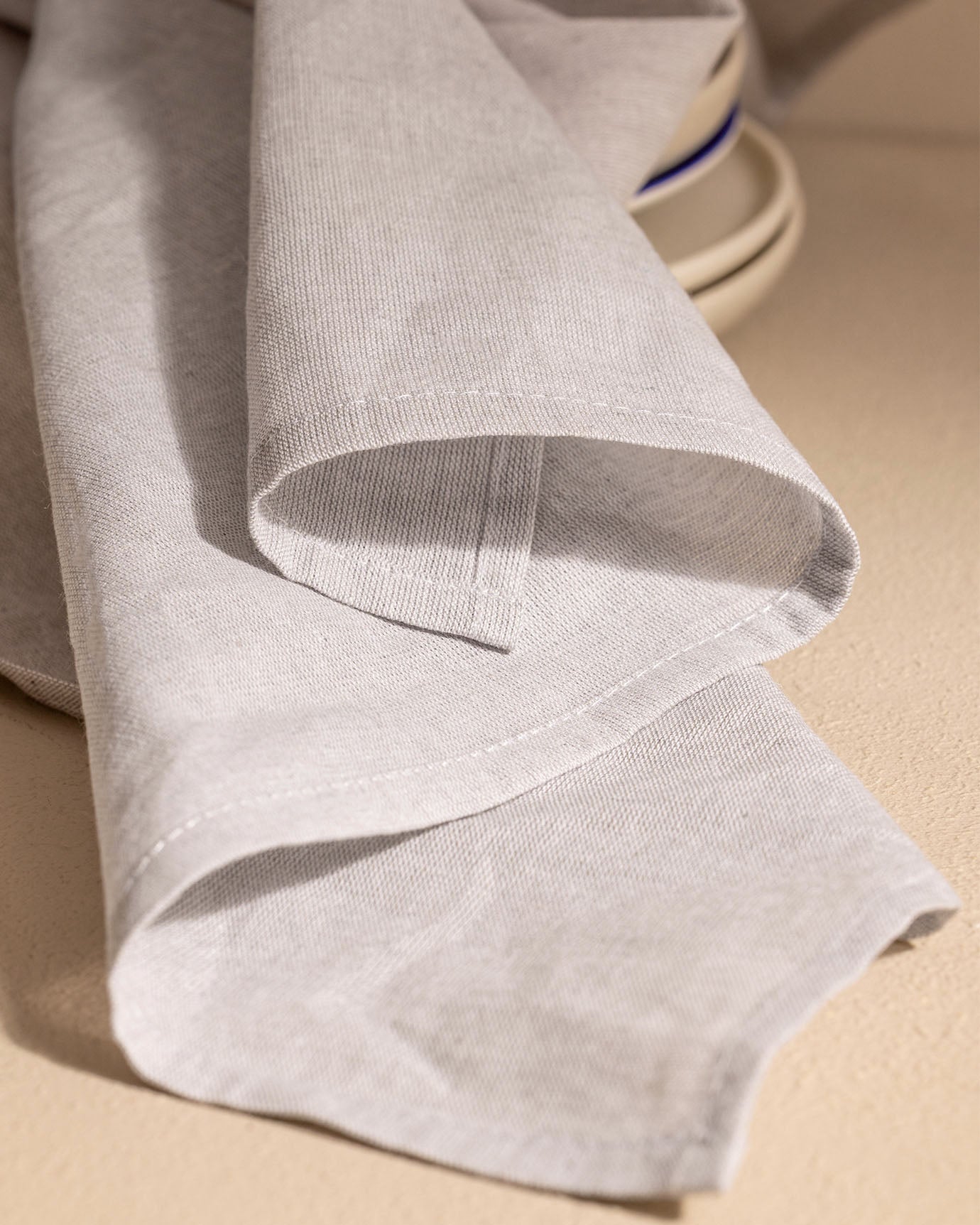 Cotton Blend 2-Piece Tea Towel Set - Decorative Weave