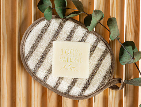 Natural Aloe Vera Bar Soap - Soothing & Moisturizing Cleanser, 125g