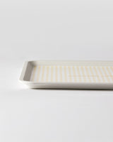 Plastic Square Serving Tray - Modern Chic Design