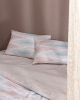Faye King Size 100% Cotton Ranforce Printed Bedding Set