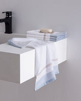 Cotton Blend 4-Piece Hand Towel Set - Soft Absorbent Weave
