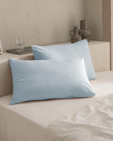 100% Cotton Ranforce Plain Pillowcase Set - 2 Pack