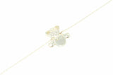 Premium Sterling Silver Bear Charm Anklet