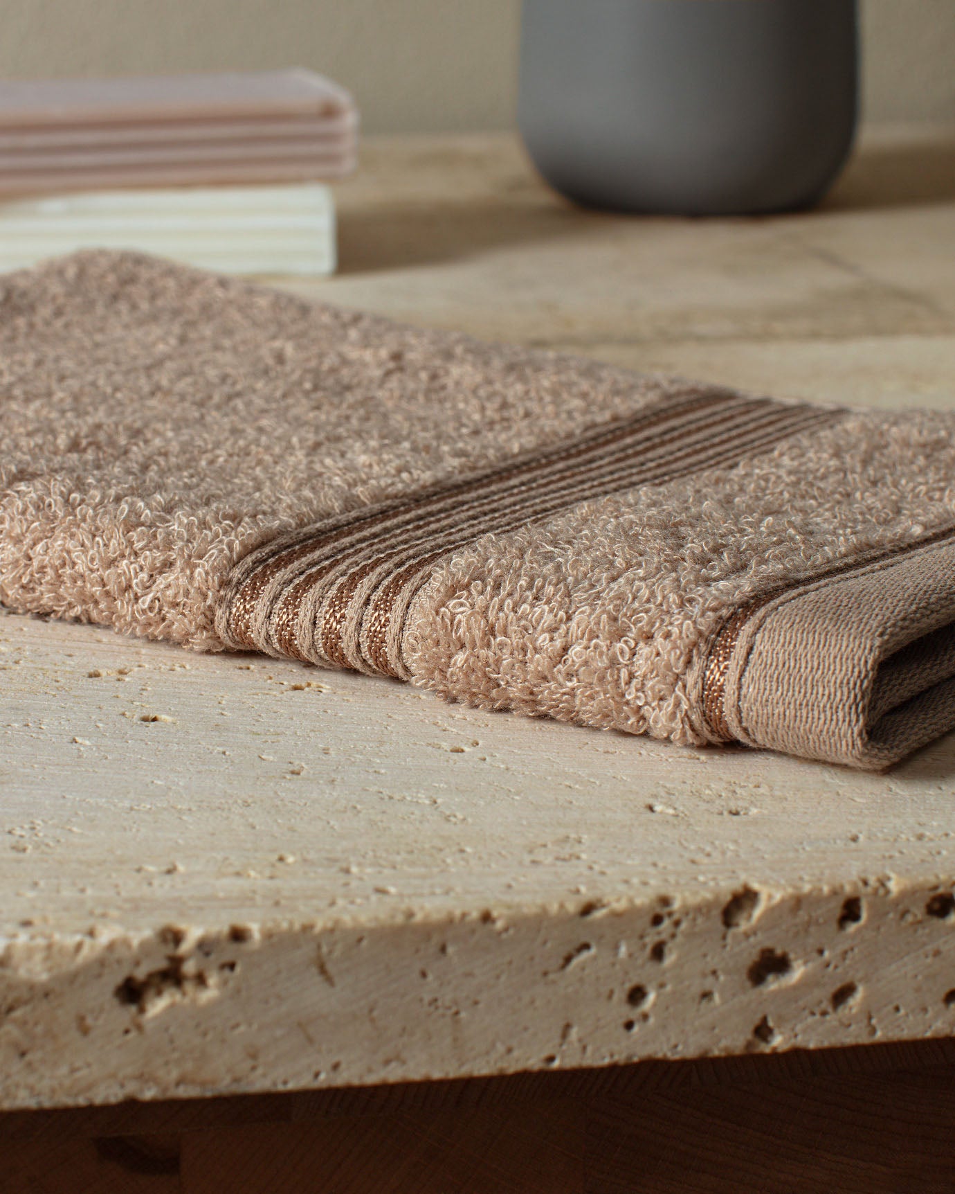 Cotton Blend Hand Towel Set - Everyday Elegance & Softness