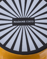 18 cm Titanium Enamel Deep Cooking Pot, Mustard