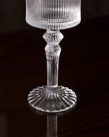 Paris Style 4-Piece Clear Red Wine Glass Set, 265 ml Capacity