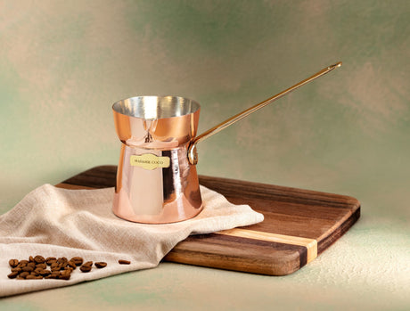 Turkish Coffee Pot - 8cm Traditional Cezve for Authentic Brewing