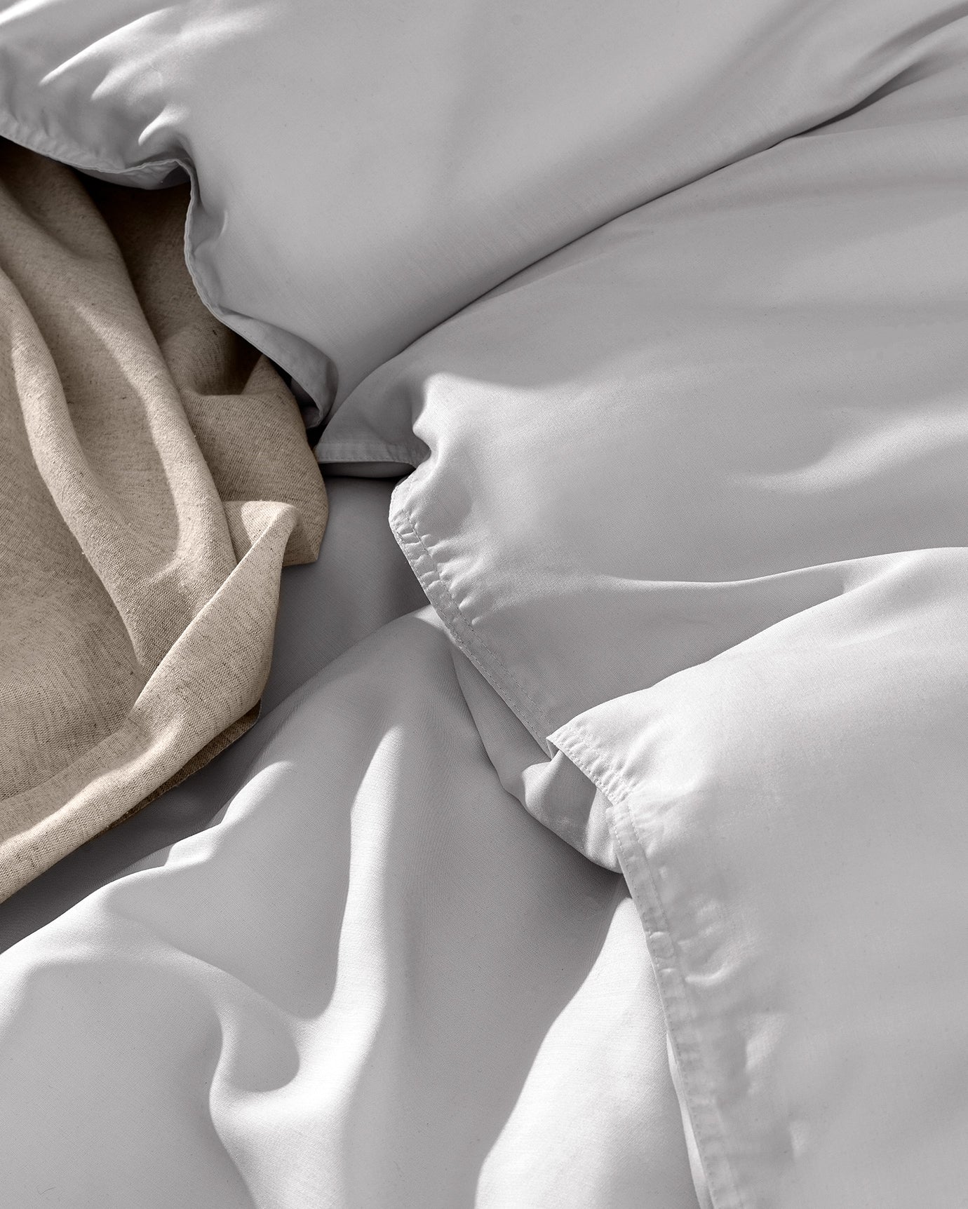 King Size Tencel Duvet Cover Set - Soft & Breathable Bedding