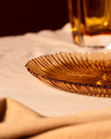 Glass Pasta Plate - Contemporary Soleil Inspired Design