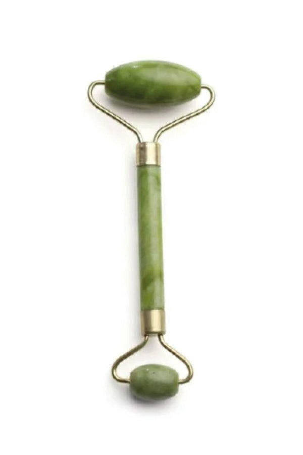 Natural Jade Roller for Face - Double-Sided Facial Massager Tool