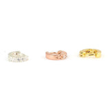 Premium Sterling Silver Five Stone Cartilage Earring