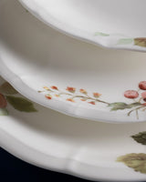 Fine Bone Porcelain 6-Person Dinner Set - Vibrant Colorful Pattern
