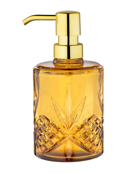 Aron Amber Liquid Soap Dispenser - Modern Bathroom Decor