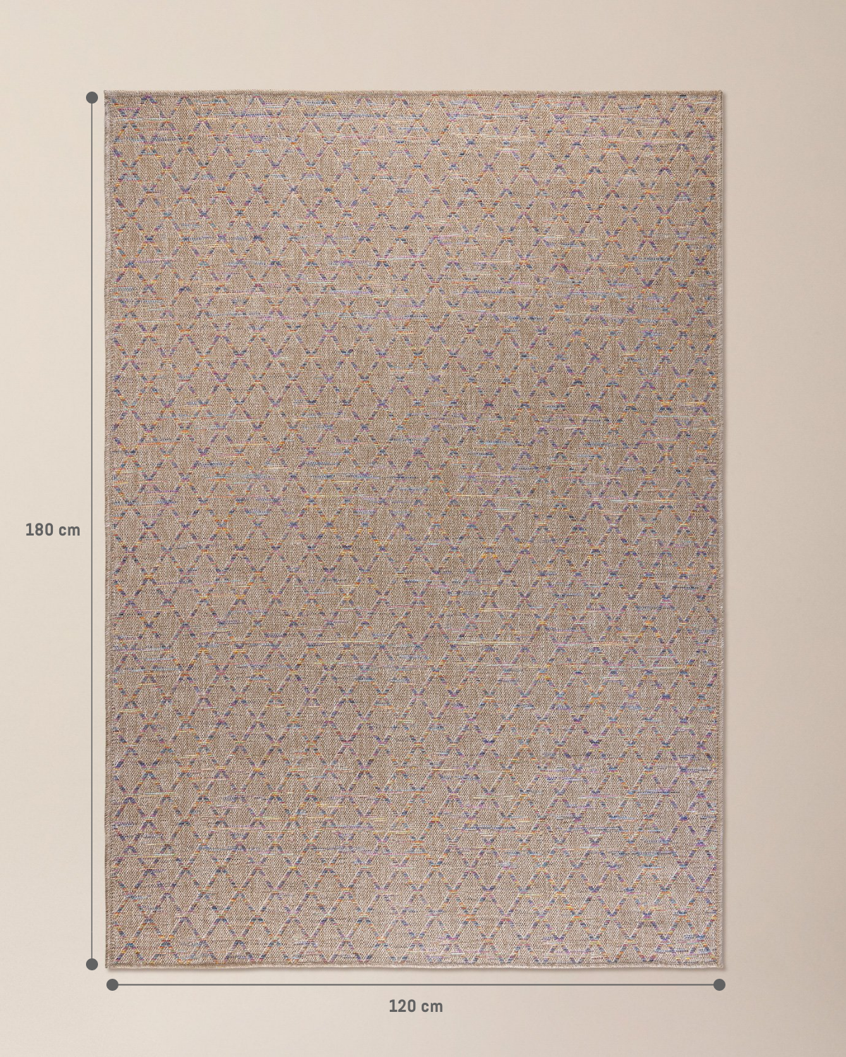 Colorful Abstract Area Rug - Modern Vibrant Home Decor