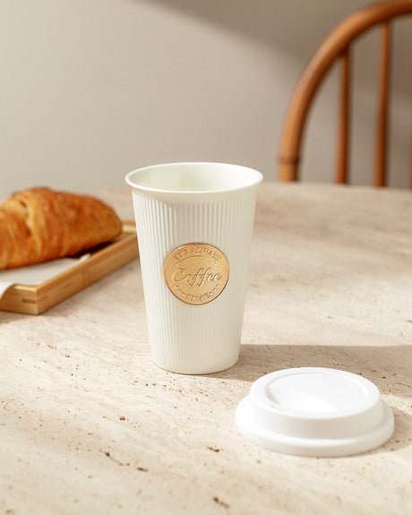 New Bone China Mug - Elegant Design for Daily Indulgence