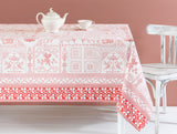 Durable Polycotton Tablecloth for Dining & Kitchen
