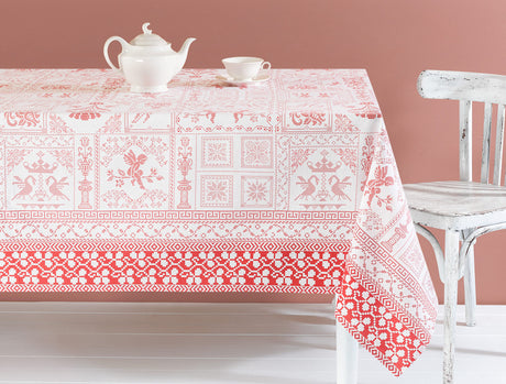 Durable Polycotton Tablecloth for Dining & Kitchen