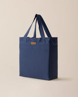 Double 100% Cotton Washed Duvet Cover Set with Tie Closure - Blue/Navy