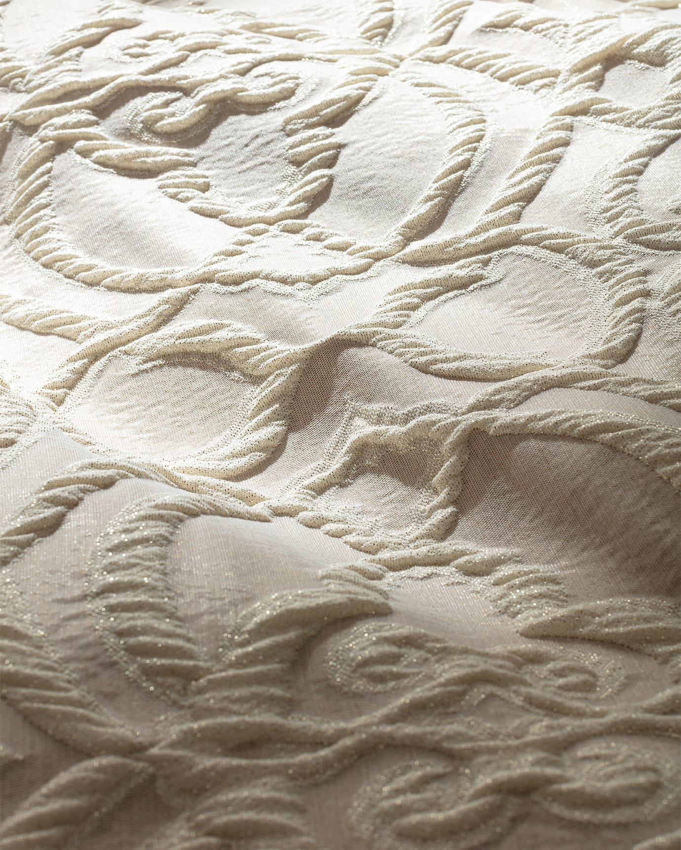 Cotton & Polyester 8-Piece Bridal Bedding Set - Elegant Provins Design
