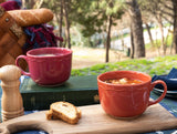 Ceramic Tulipe Mug - Modern Earthy Design