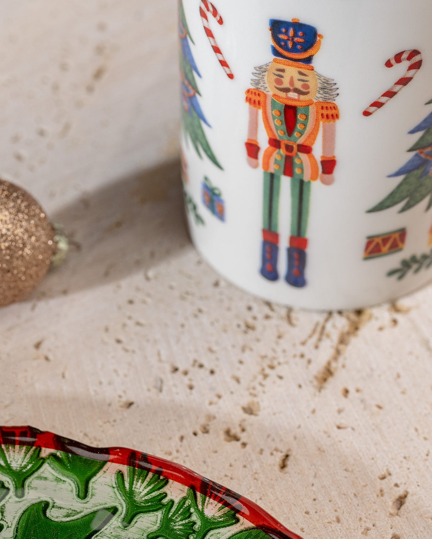Elegant New Bone China Mug - Whimsical Reve Doux Design