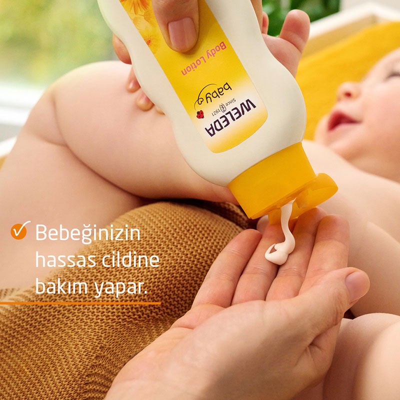 Baby Body Lotion - Soothing Calendula Natural Hydrating Formula - TryAladdin