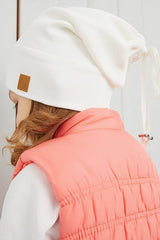 Baby & child White Beanie Hat - 100% cotton, 4 - Season - TryAladdin