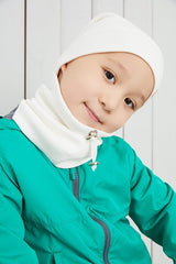 Baby & child White Beanie Hat - Handmade, Skin - Friendly cotton - TryAladdin