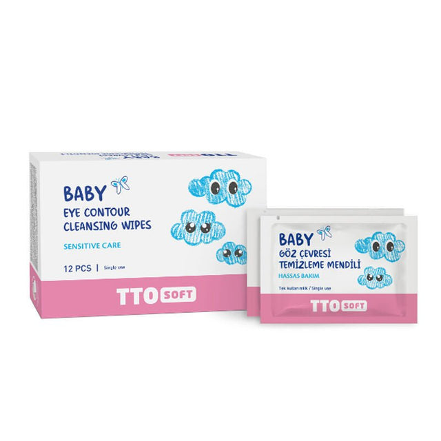Baby Eye Area Wipes - Gentle Cleansing & Moisturizing with Chamomile & Vitamin E - TryAladdin