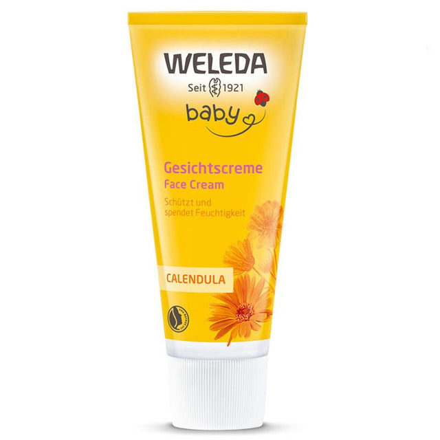 Baby Face Cream - Organic Calendula & Sweet Almond Hydration - TryAladdin